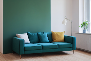 Living Room Green Paint