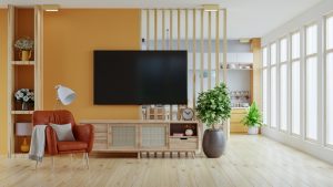 Living Room Smooth Finish